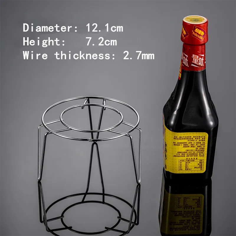 Dikke Rvs Steamer Voedsel Keuken Kookgerei Stoomboot Rack Insert Voorraad Koken Stomen Stand Keuken Verwarming Leveringen: 12.1xH7.2cm