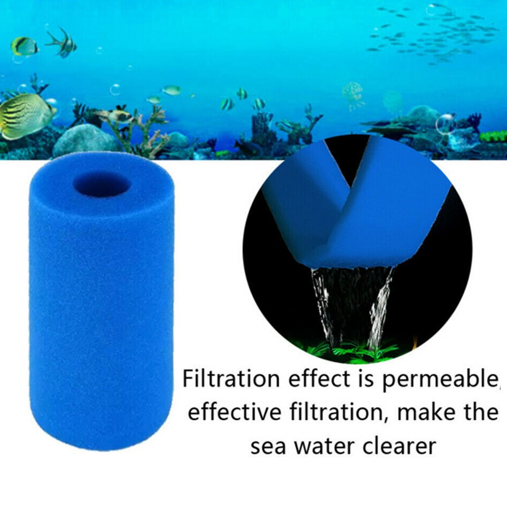 Nuoto Piscina Schiuma Filtro Riutilizzabile Lavabile per Intex Tipo A Tipo di Filtro della Piscina Spugna Cartuccia Adatto Bolla con Idromassaggio