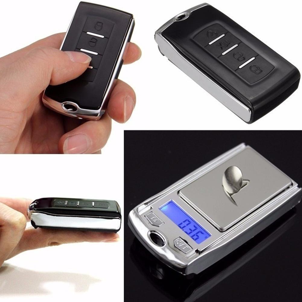 Super mini tasku korut cract asteikko 200g/100g auton avain digitaaliset vaa'at painot tasapaino gramma -asteikko