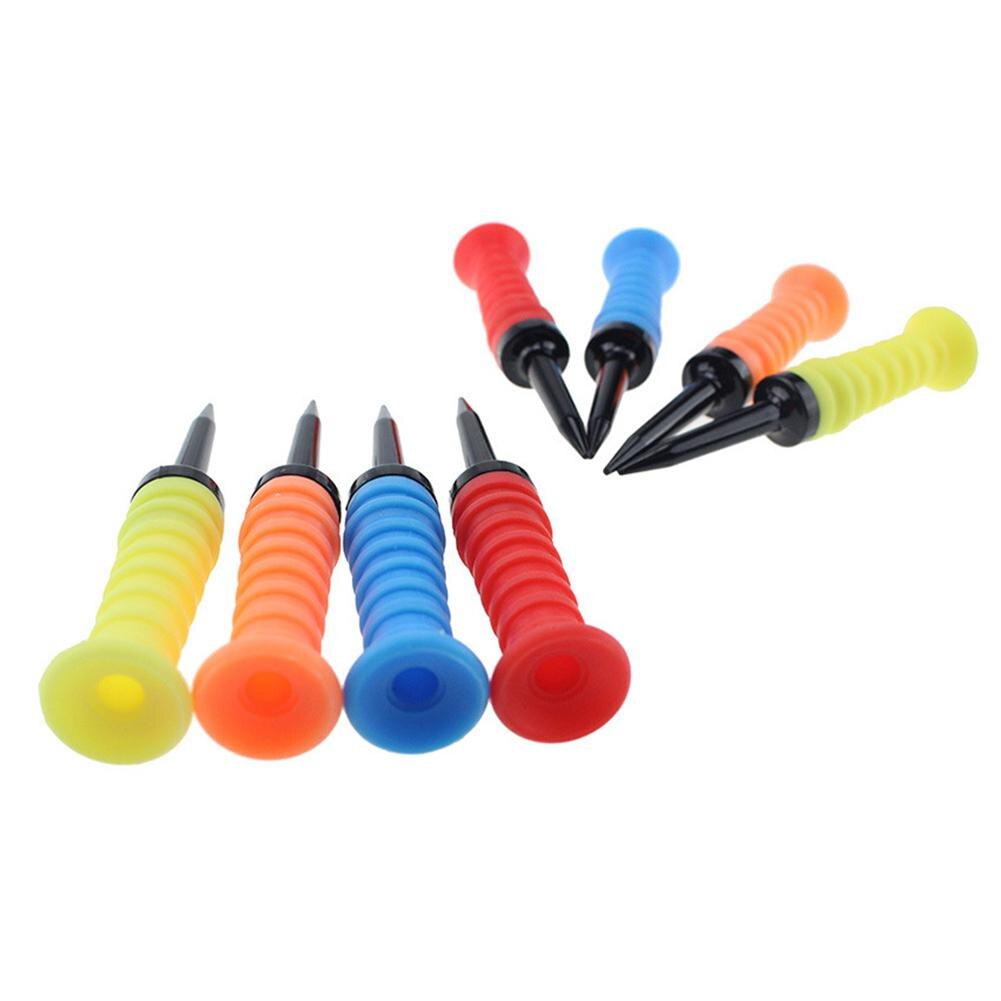 Mounchain Golf Elastic TEE Soft Rubber Sleeve Ball Nail Elastic Soft Stand Golf Tees Ball Nail Golfing Accessories Equipment