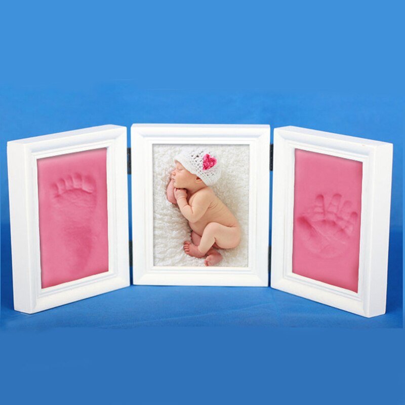 Baby Volle Maan Hand En Voet Prints Te Herdenken De Pasgeboren &#39;S Voetjes