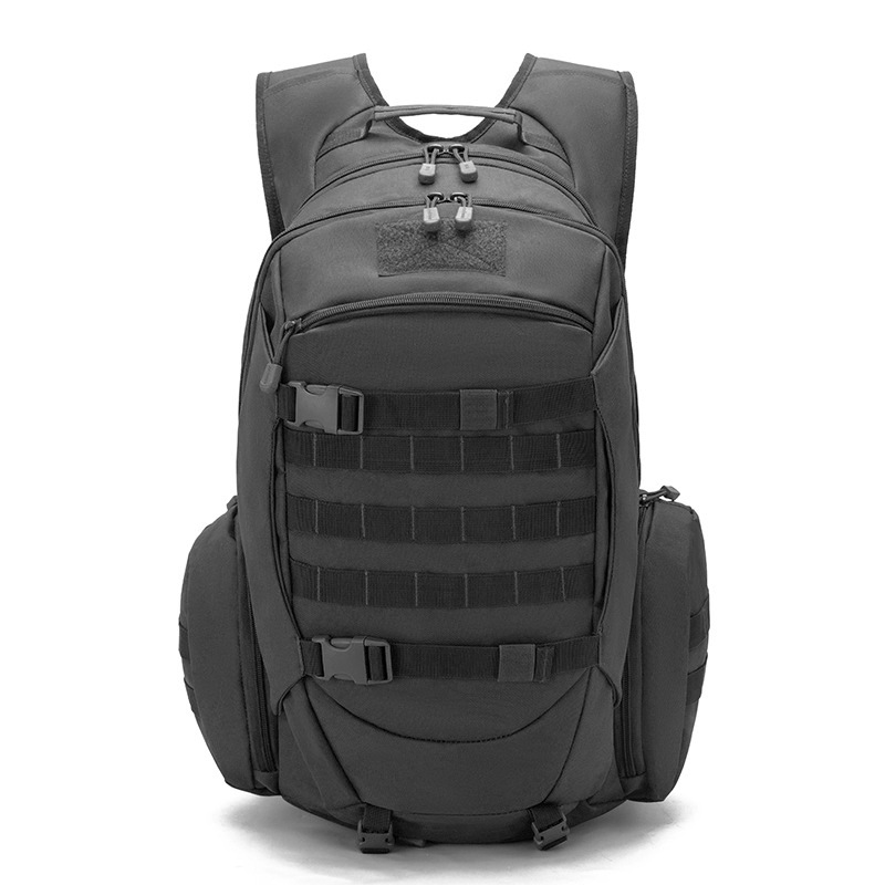Sac à dos de camping de grande capacité, 55L Keeptics, sacs à dos de plein air, sac de l'armée CamSolomon initié, multifonction,: BLEU CIEL