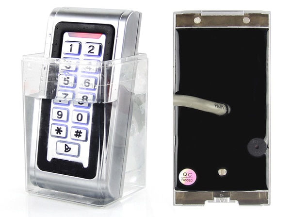 Waterproof outdoor Metal RFID Keypad Door lock Standalone Access Control reader gate opener use