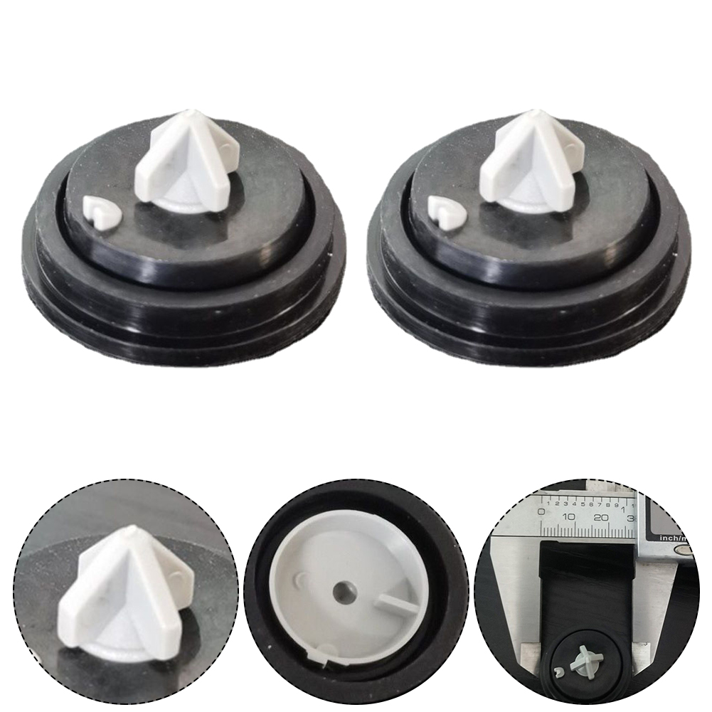 2Pcs Ersatz Gummi Membran Washer Dichtung Für Siamp Zisterne Einlass Füllung Ventil Washer Bad Zubehör 28x15mm