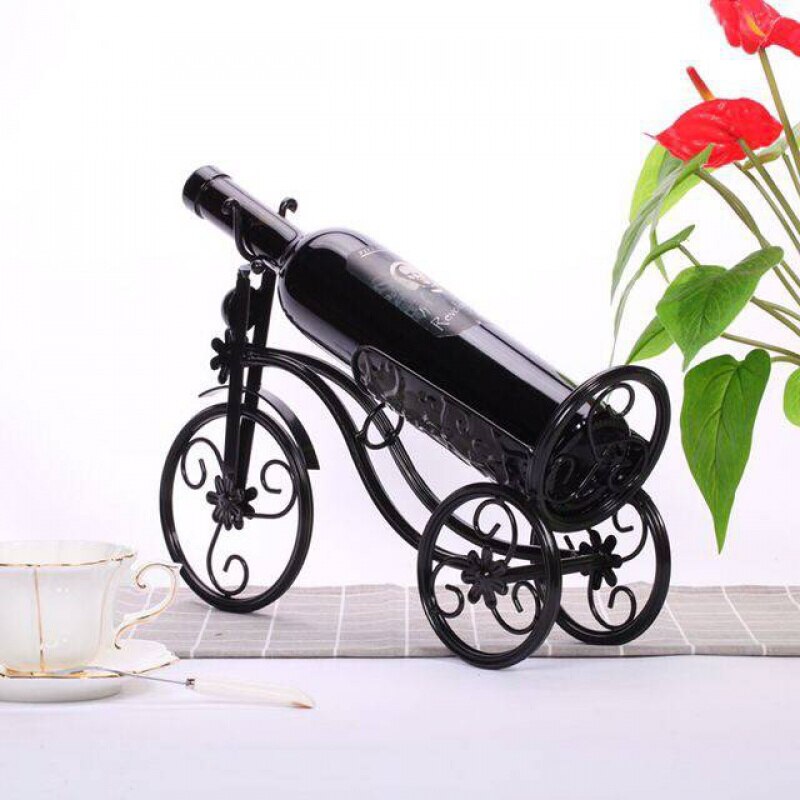Creatieve Metalen Wijnfles Houders Praktische Woonkamer Decoratieve Kast Draaibare Rode Wijn Display Stand Home ZM1015