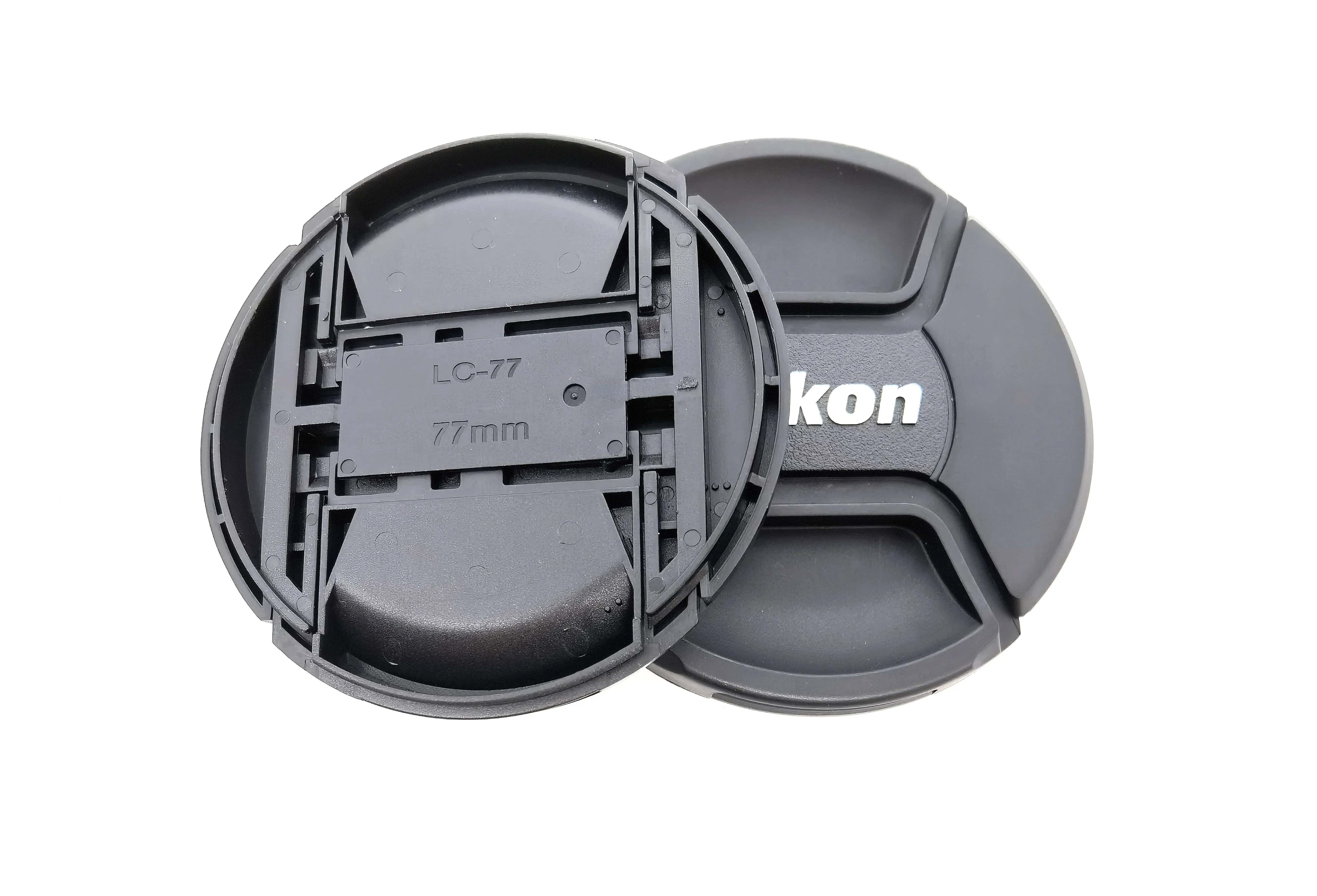 1pcs for Nikon SLR camera 67 77 82 67mm 77mm 82mm lens cover camera accessories lens cap: Transparent