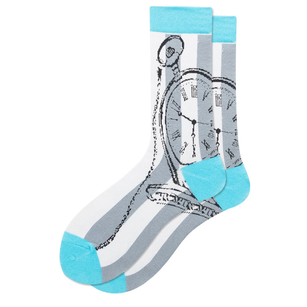 Chaussettes de pour hommes, motif de Cactus, de bière, Hip Hop, Cool, pour femme, hiver, épais, Long Skate, drôle, robe de mariée: CN36004-4