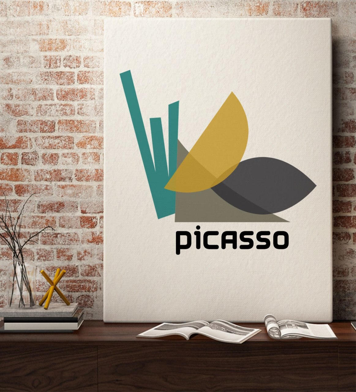 Picasso Canvas Print 50x70cm
