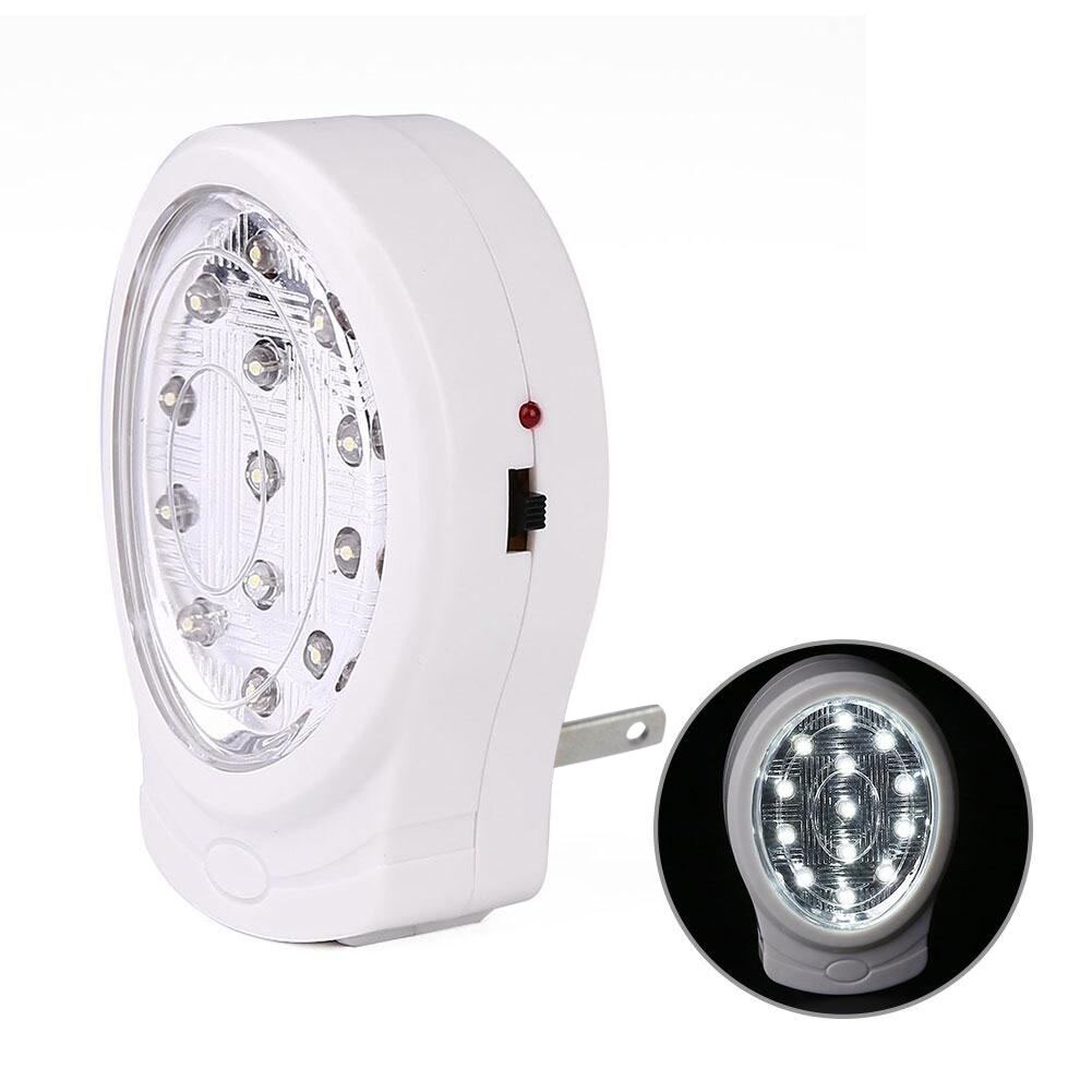 Night Light Emergency Lamp Automatic Power Failure Outage US Plug AC 110-240V