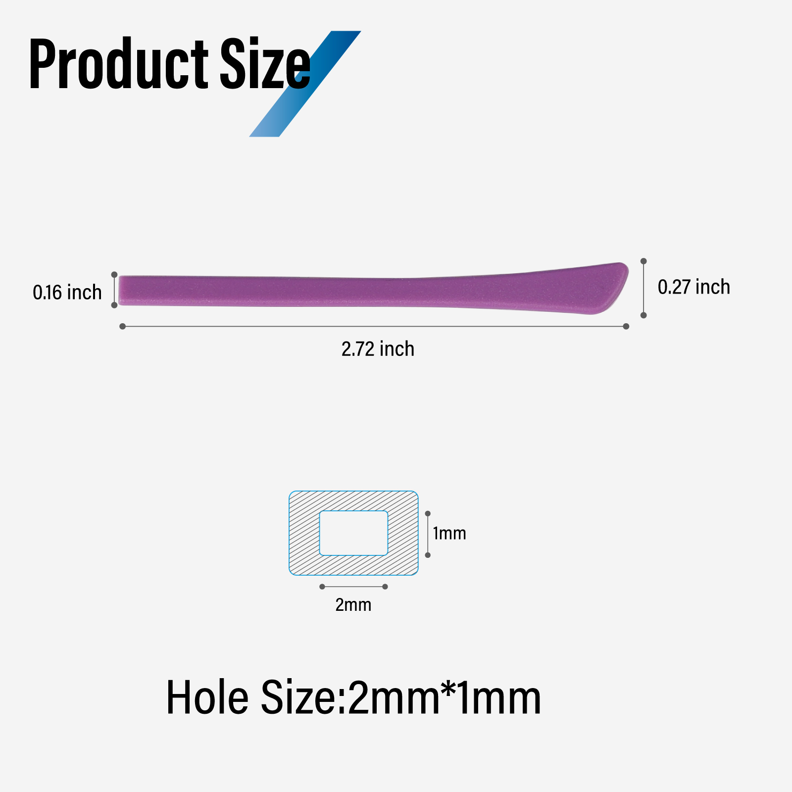 Embouts de lunettes en silicone souple, poignées d'oreille, 5 documents, trou carré, magasin de lunettes, hôpital, 50 paires