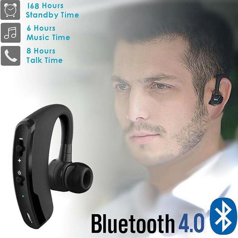 V9 bluetooth øretelefoner støykontroll virksomhet trådløs bluetooth mic sport med til sjåfør håndfri headset trådløst  j9 t 1