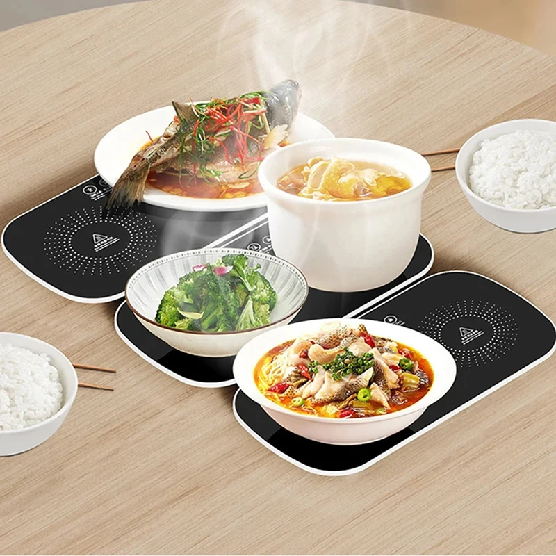 Electric Warming Tray Food Insulation Board Multifunctional Food Insulation Tray Electric Plate PlacematHome Warming Plate