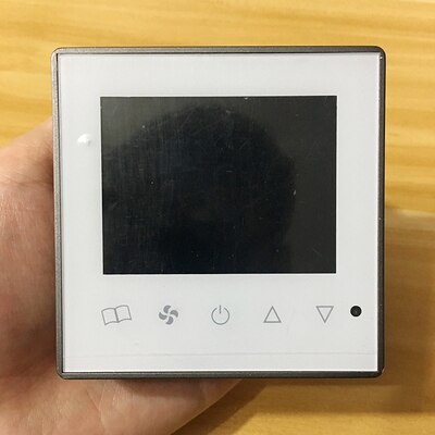 Central Air Conditioning LCD Thermostat Intelligent Fan Coil Wifi Remote Control Panel Three-speed Switch Wire Controller: Type8