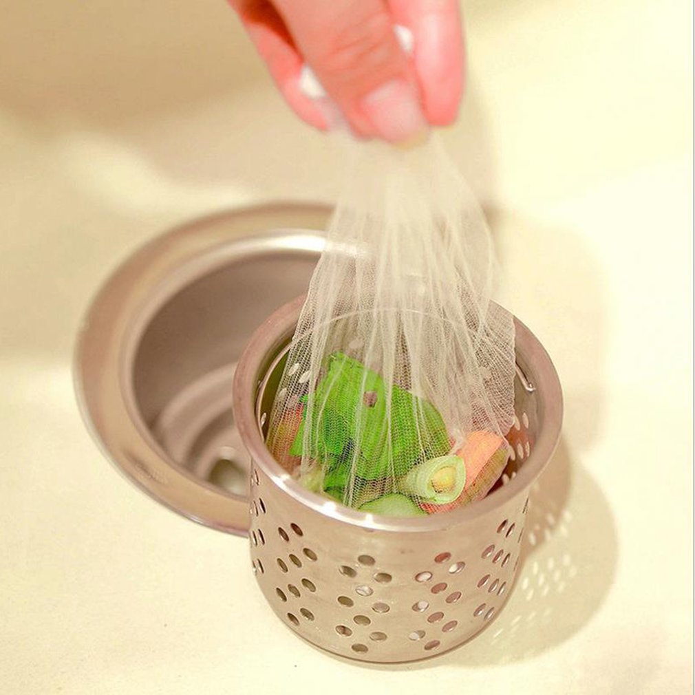 Kitchen sink filter anti-blocking pool debris garbage bag sink basin water cut bag net