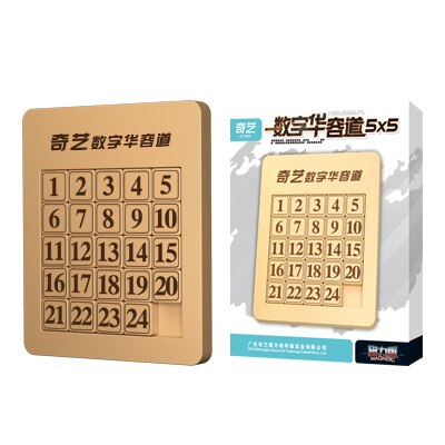 Qiyi 3x3x3 4x4 5x5x5 Zauberwürfel Anzahl Magnetische Schiebe Klotski Spiel Würfel FrüHenne bildung Spielzeug Für Familie Spielen Anzahl Puzzle: 5x5
