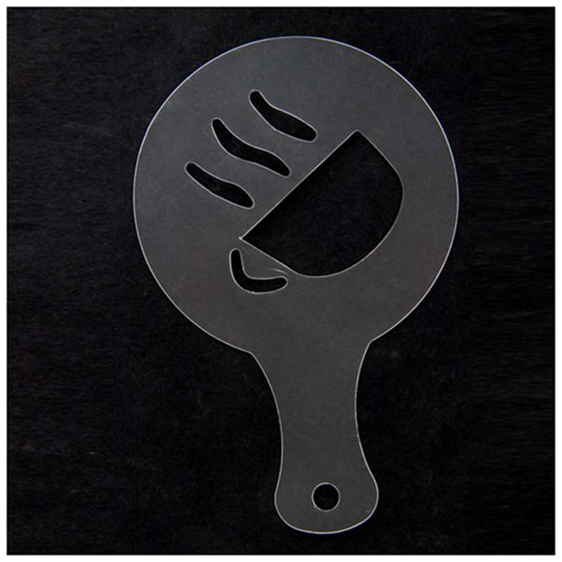 16 stuks nw cappuccino koffie sjablonen sjabloon strooipad stoffer spray