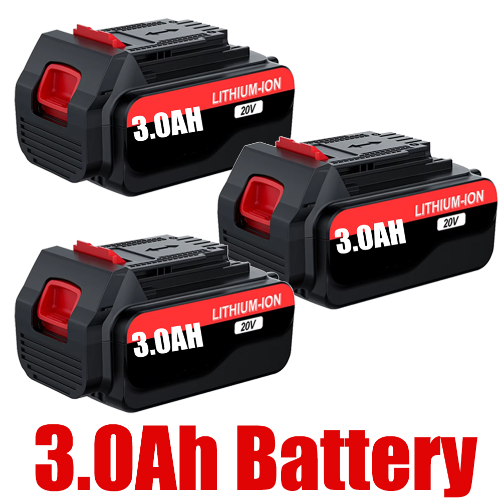 per Nero decker LBXR20 Batteria al litio 20V 8.0/3.0ah LBXR20 LB20 LBX20 LBXR2020 LB2X4020-OPE Utensili elettrici e caricabatteria: Rosa