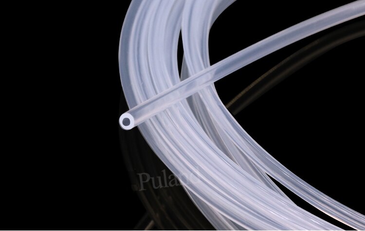 Food Grade Clear Transparante Siliconen Rubber Slang 1.6X4.8 Flexibele Melk Slang Bier Pijp Water Siliconen Buis 1M