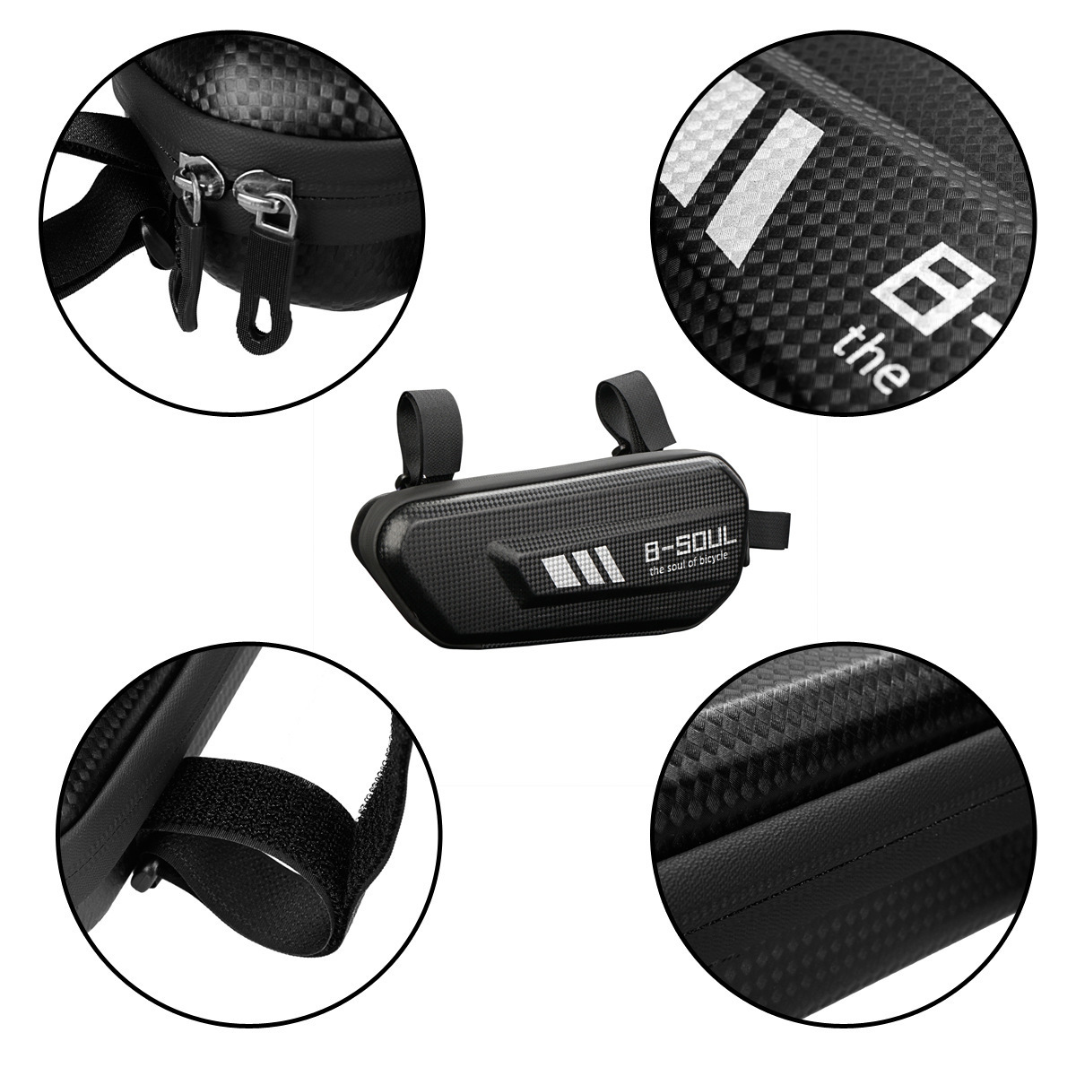MTB Rahmen Tasche Fahrrad Verpackung Fahrrad Rahmen Vorne Oberrohr Tasche Dreieck Tasche Radfahren Werkzeug Lagerung Tasche Halfter Rennrad Zubehör