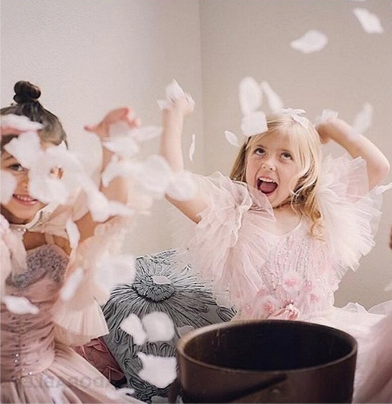 Dziewczyna kamizelka na wesele sukienka miękka tutu księżniczka peleryna dla dzieci 80-140cm E81229