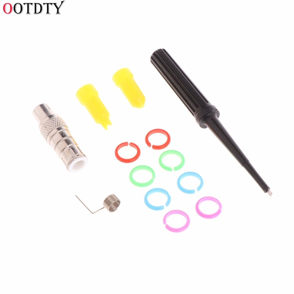 Sonda de osciloscopio de alta precisión, pinza de prueba de cocodrilo con sondas de frecuencia de atenuación ajustable, 1x10 P2200 200MHz
