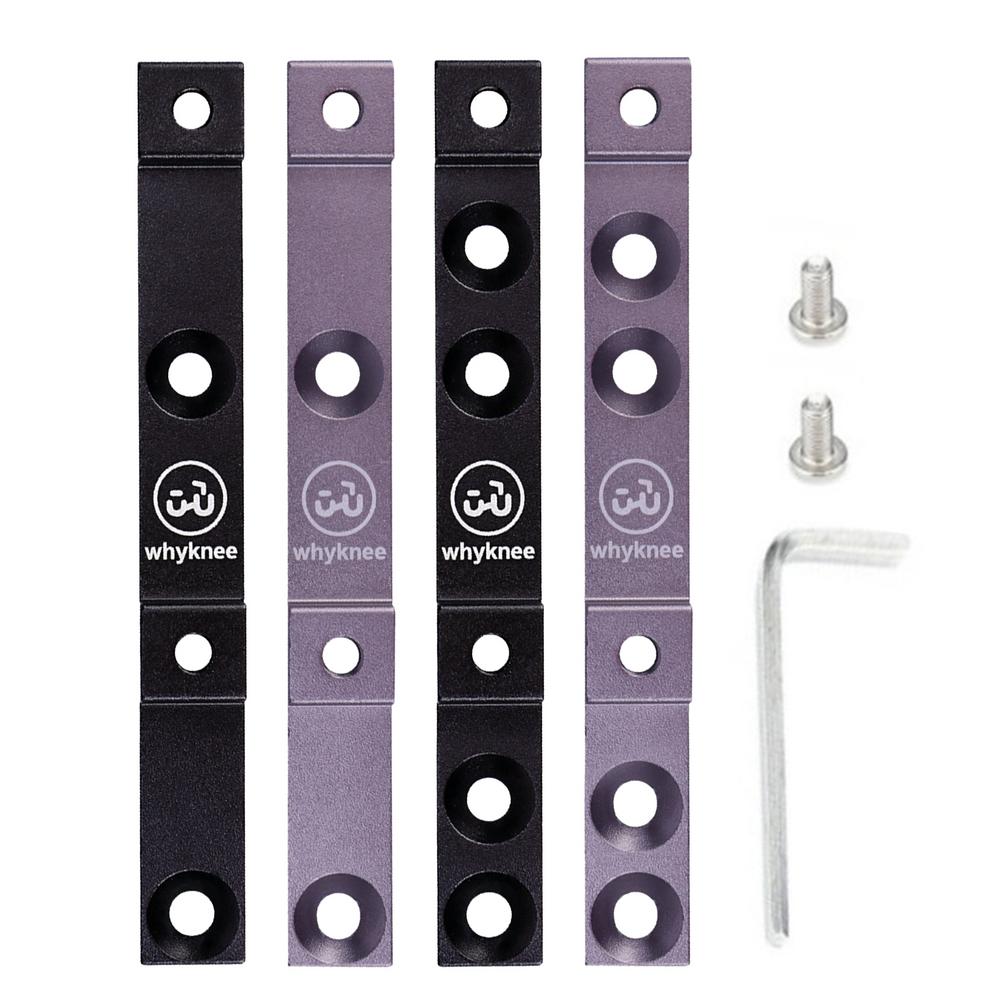 Fixeder Adaptateur Pour Porte-Bouteille de Vélo, Alliage D&#39;aluminium Placage Bouteille Cage Adaptateur de Montage Avec Vis VTT Accessoires De Vélo de Route