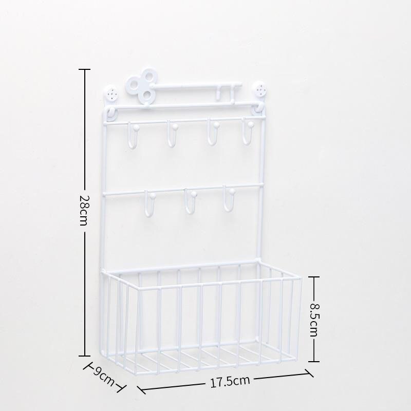 Nordic Wall Decor Iron Frame Hanging Storage Rack ... – Vicedeal