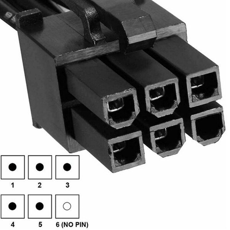 2Pcs Pcie 6Pin To 3 SATA Power Supply Cable For Seasonic Focus Plus Platinum FOCUS+ Series 850PX 750PX 650PX 550PX PSU
