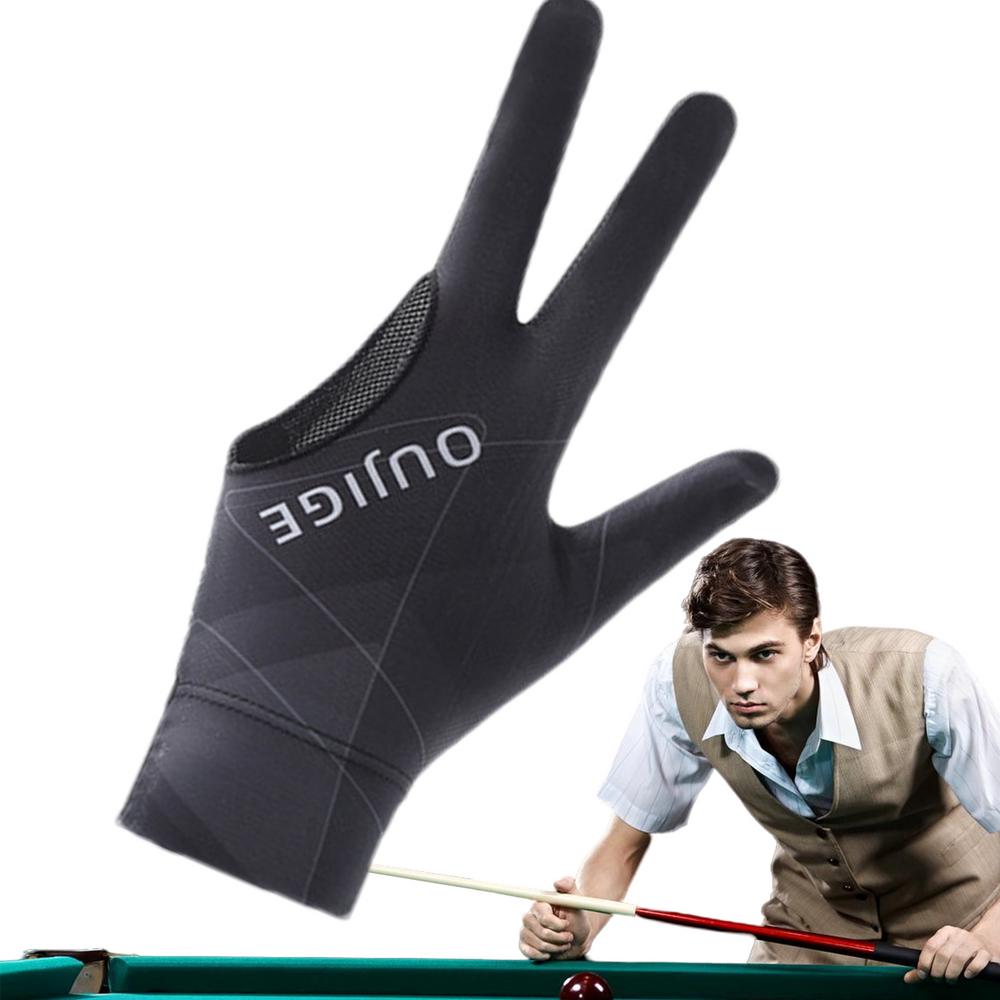Schwimmbad trainieren Finger handschuhe Sanft Schwimmbad & Billard handschuhe unisex Billard Zubehör Warteschlange Aktion Handschuhe für Amateur oder