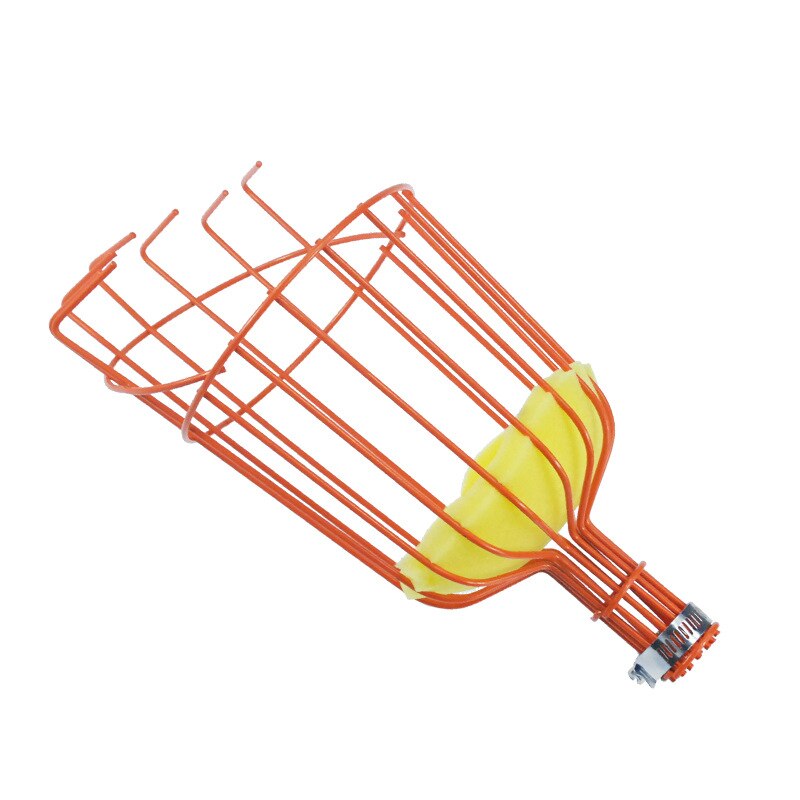 Tuin Hardw Outdoor Aluminium Diepe Mand Tuin Tool Fruitplukker Hoofd Metalen Fruit Picking Gereedschap Vruchten Catcher Oogst Picking