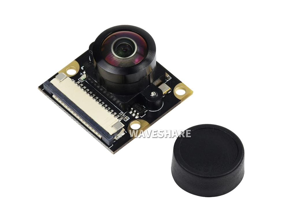 RPi Camera (M) , FOV: 200° Fisheye Lens, Adjustable focus distance, Wider Field Of View, Raspberry Pi Camera, 5MP OV5647