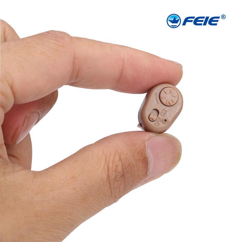 S -213 lyd in-ear forstærker super mini høreapparater enhed justerbar tone personlige ørepleje værktøjer