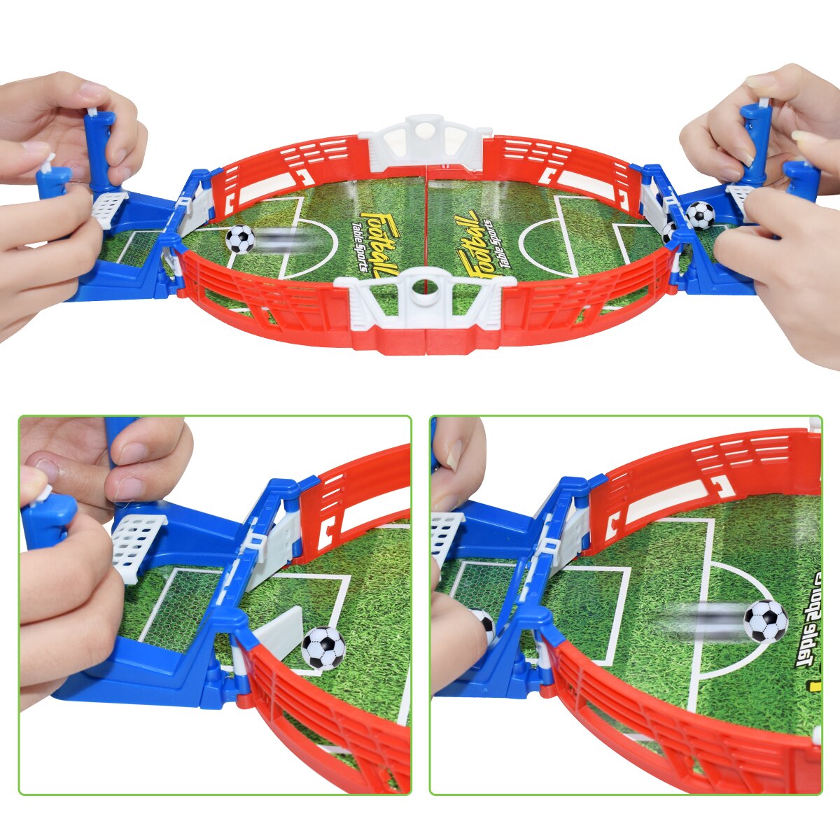 Mini Football Tabletop Arcade Game Kids Adults Table Soccer Mini Interactive Toy For Children Have Fun At Home Party Games