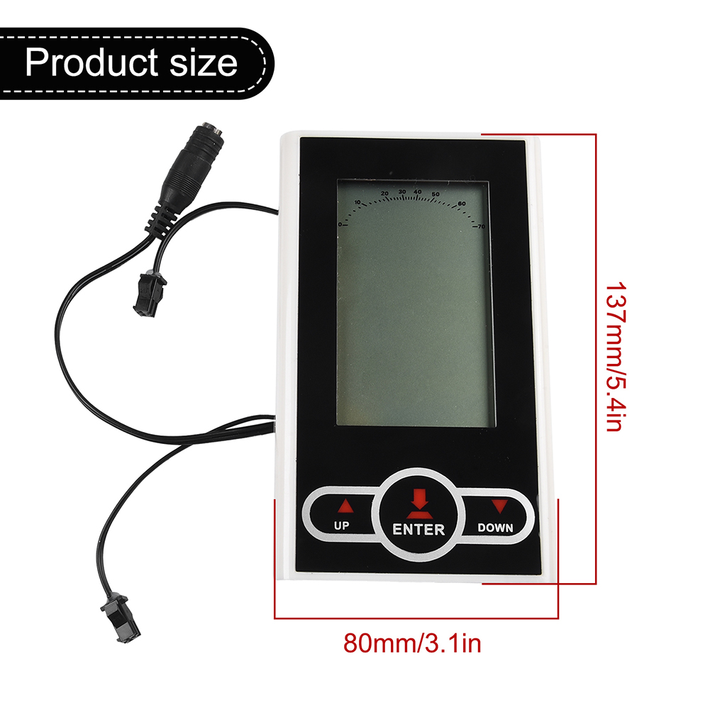Hometrainer Monitor Snelheidsmeter Display 137x80mm Plastic Stationaire Elliptische Trainer Cardio Apparatuur Accessoires
