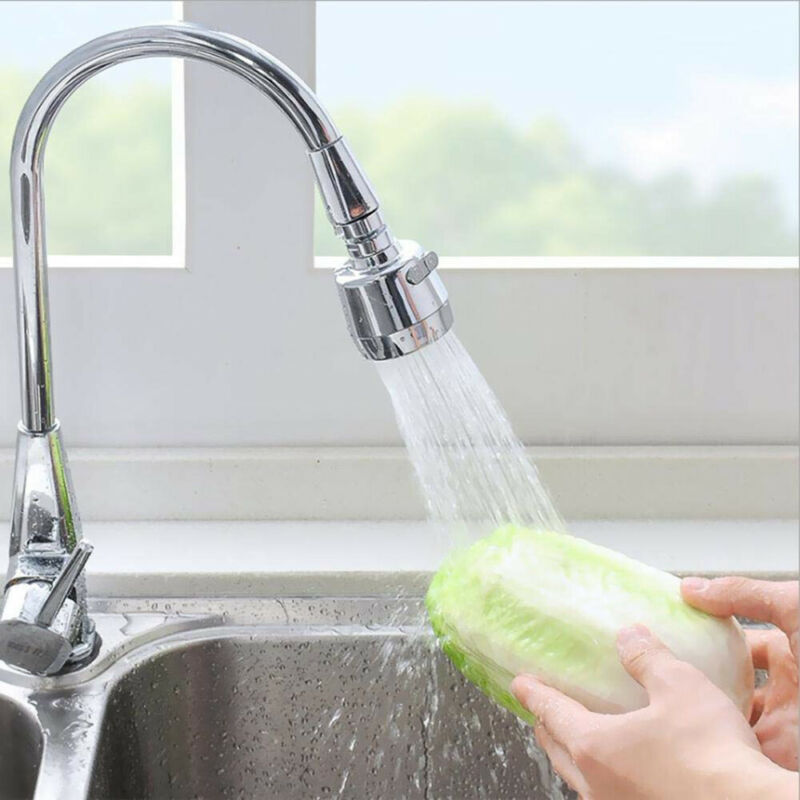 360 ° Keuken Tap Hoofd Waterbesparende Kraan Extender Sproeier Sink Spray Beluchter Hoofd Nozzle