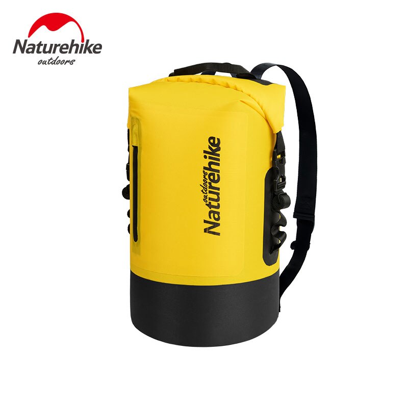 Naturehike udendørs vandtæt taske ultralet camping vandtæt rygsæk drivende svømning tør taske sac etanche: 40l gule