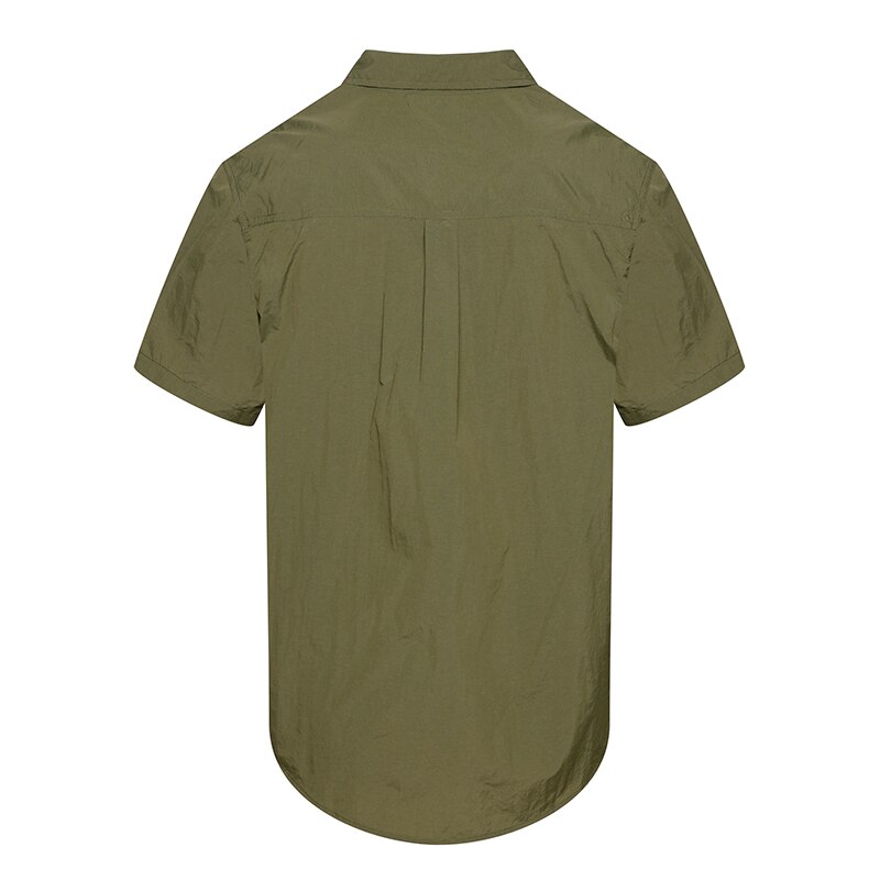 ROYALWAY Multipurpose Outdoor Mannen Wandelen Korte Mouwen Vissen Shirt Quick Dry Verwijderbare Ademend Shirt RFQM2042