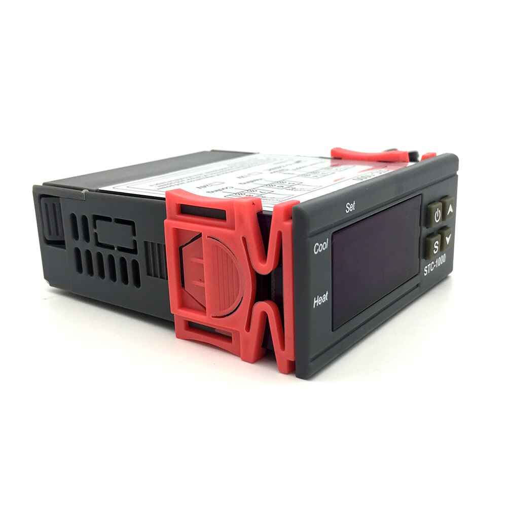 STC-1000 STC 1000 Digital Temperature Controller for Incubator 12V/24V/110/220V Heating Cooling Thermostat