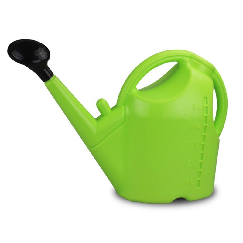 Arrosoir de grande capacité 5l, arrosage manuel Portable à Long bec, petit vaporisateur épaississant pour plantes: Green