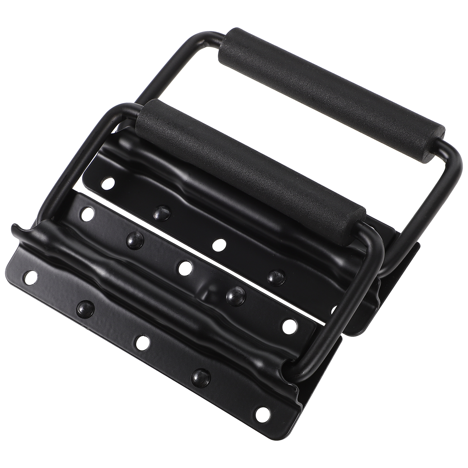 2Pcs Tool Box Handle Spring Loaded Carry Handles Heavy Duty Metal Case Handles Wooden Box Handles Pull Handles Cabinet Pulls