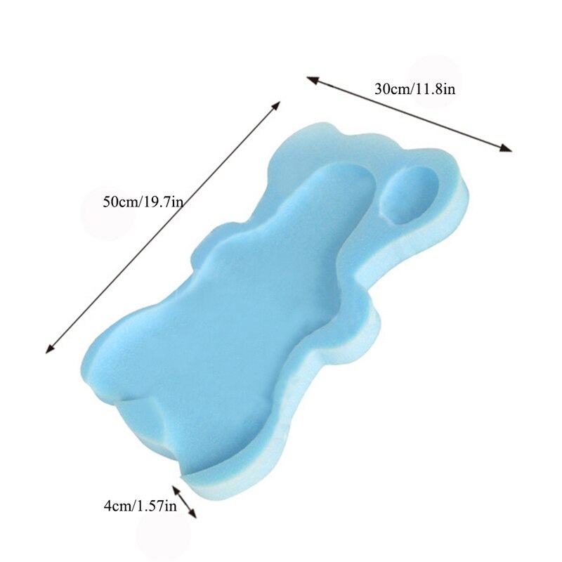 baby badesete spedbarn sklisikker myk badeskum pute matt kroppspute svamp badekar matt sikkerhets badekar sete  + 2 stk skum gni