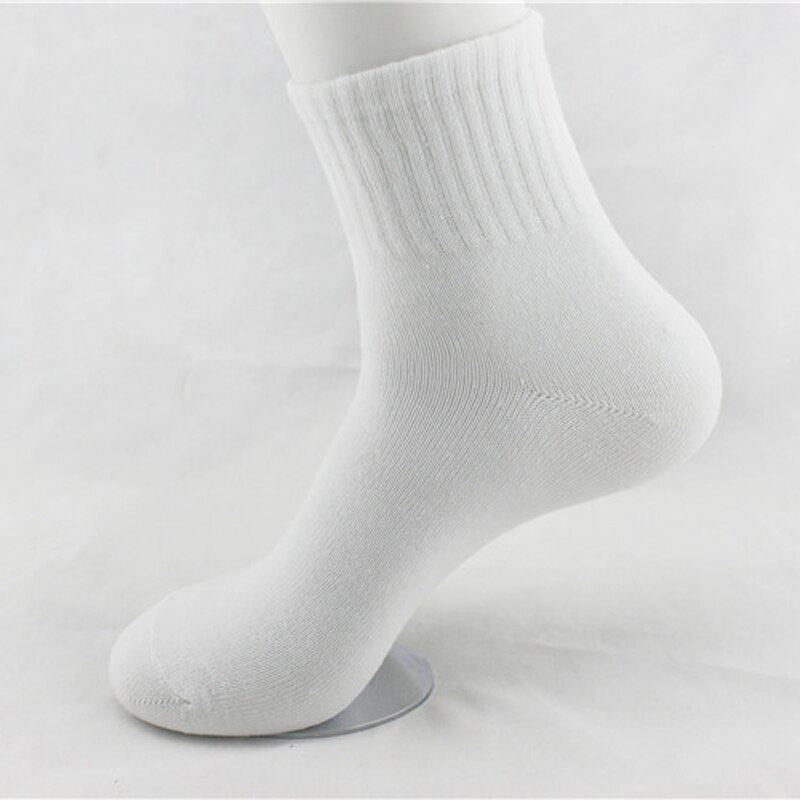 10pair Women Socks Breathable Ankle Socks Solid Color Short Comfortable Cotton Low Cut Socks Black White Gray