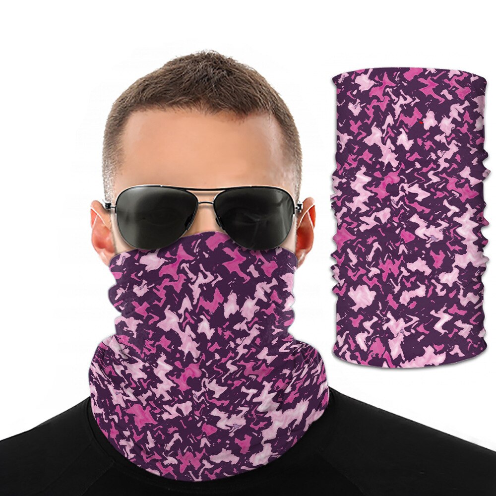 European and American 3D camouflage digital printing outdoor insect repellent mask, cap, variety magic, scarf: 18