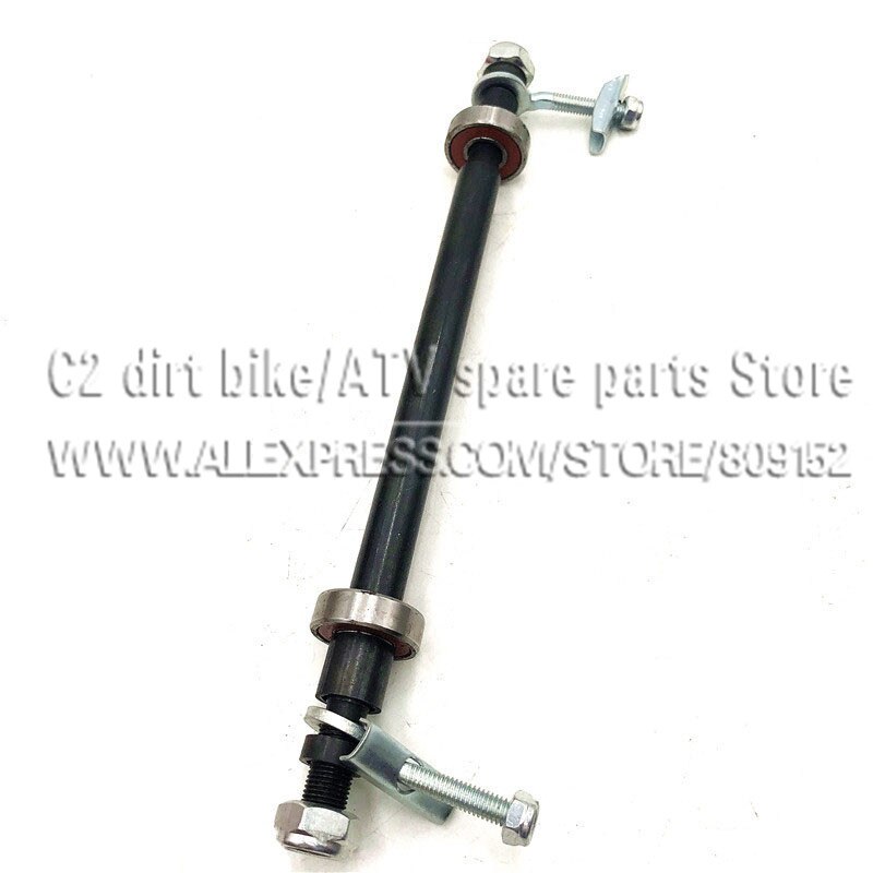 Eje de rueda delantera o trasera, 10MM, para Mini Moto de 47cc, 49cc, Dirt Pocket, Mini moto Kayo KXD: Rear A