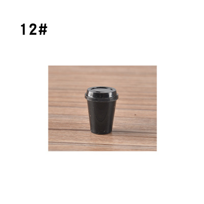 Espresso Accessories Coffee Decorate Mini Coffee Milk Cup Tamper Grinder Ornament Cafe Lovers Barista Model: 12