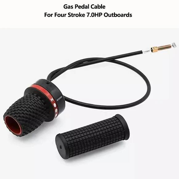Hangkai Original zubehör für Hangkai 4-Takt 7,0 PS Außenborder Teile Schiffs motor Getriebe Gaszug Propeller Zündkerzen: Silber