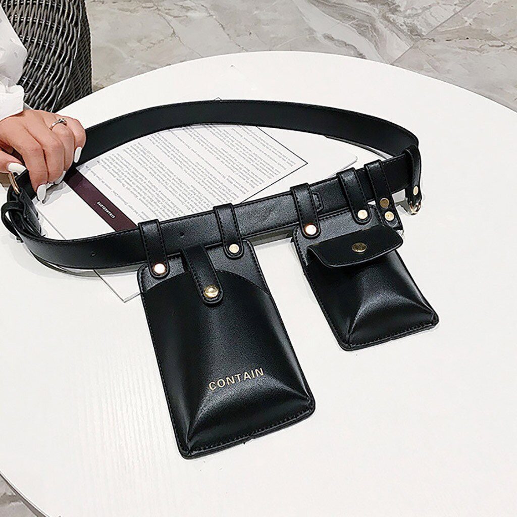 Mannen En Vrouwen Tassen Mode Sport Taille Zak Zak Enkele Schoudertas Hasp Bag Поясная Сумка #4S