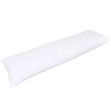 150*50cm ren hvid pudebetræk 100%  polyester pudebetræk med lynlås krop pudebetræk dakimakura til sengesove
