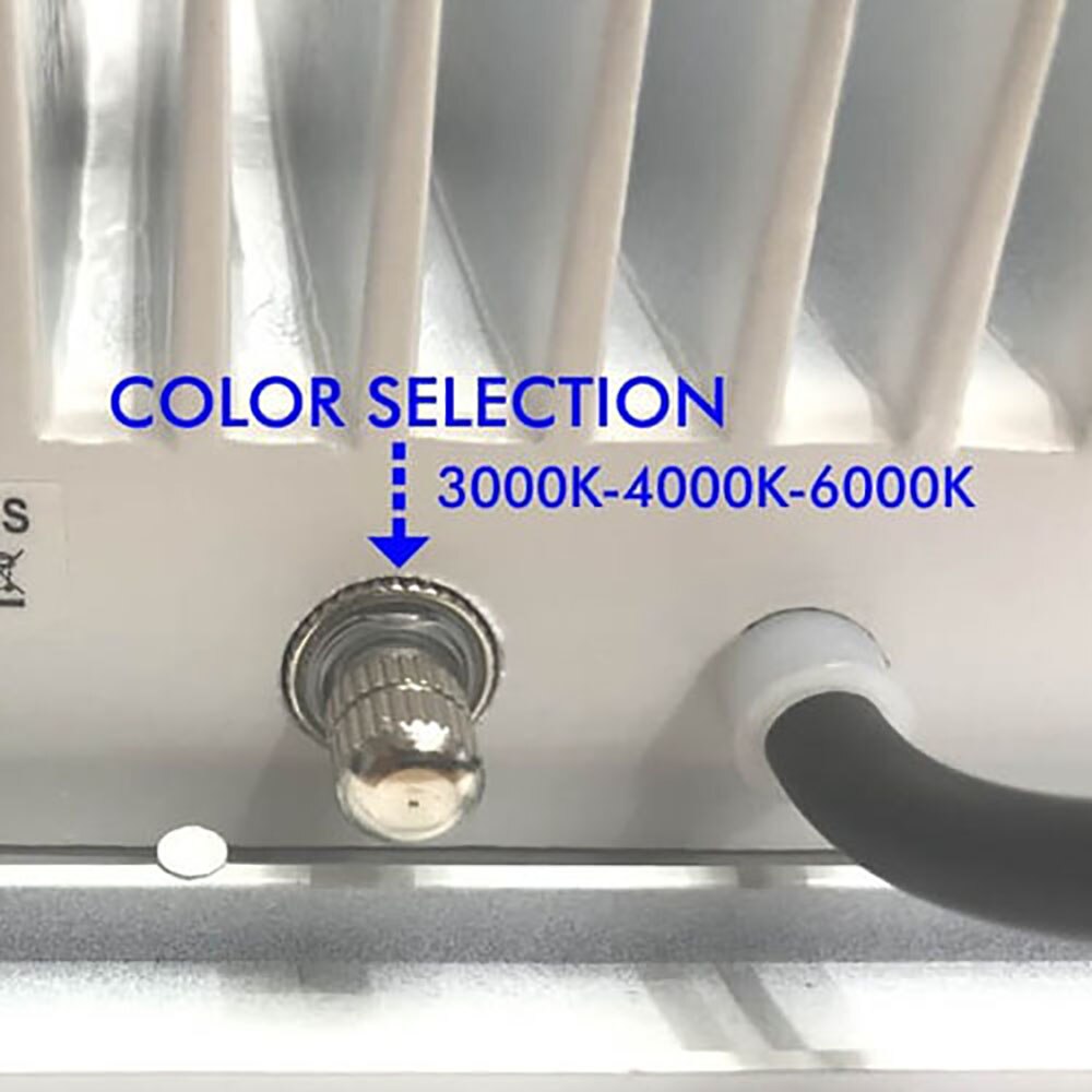 FactorLED Foco Proyector LED 40W Osram Chip, Rectangular 120º, Empotrable, Iluminación Interior, Temperatura Luz Seleccionable