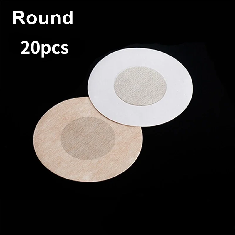 Niet-geweven onzichtbare tepelpasteitjes Borstlift Tape Overlays op BH Stickers Borst Eenmalige tepelhoezen Pads Accessoires: Blauw